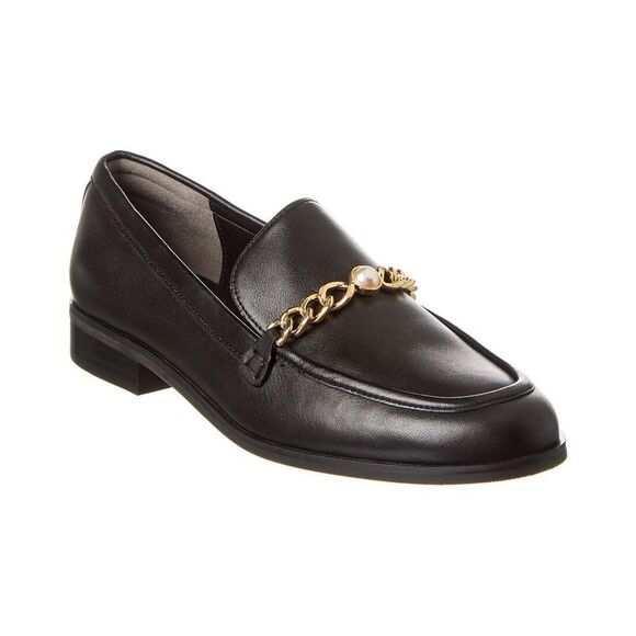 Stuart Weitzman Owen Pearl Chain Loafer (Women)